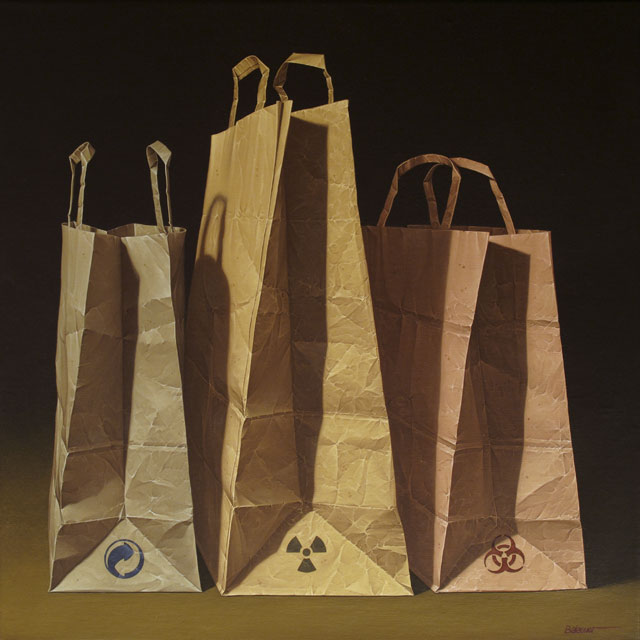 Josep-Enric Balaguer: Consumismació, 2011 - 50 x 50 cm